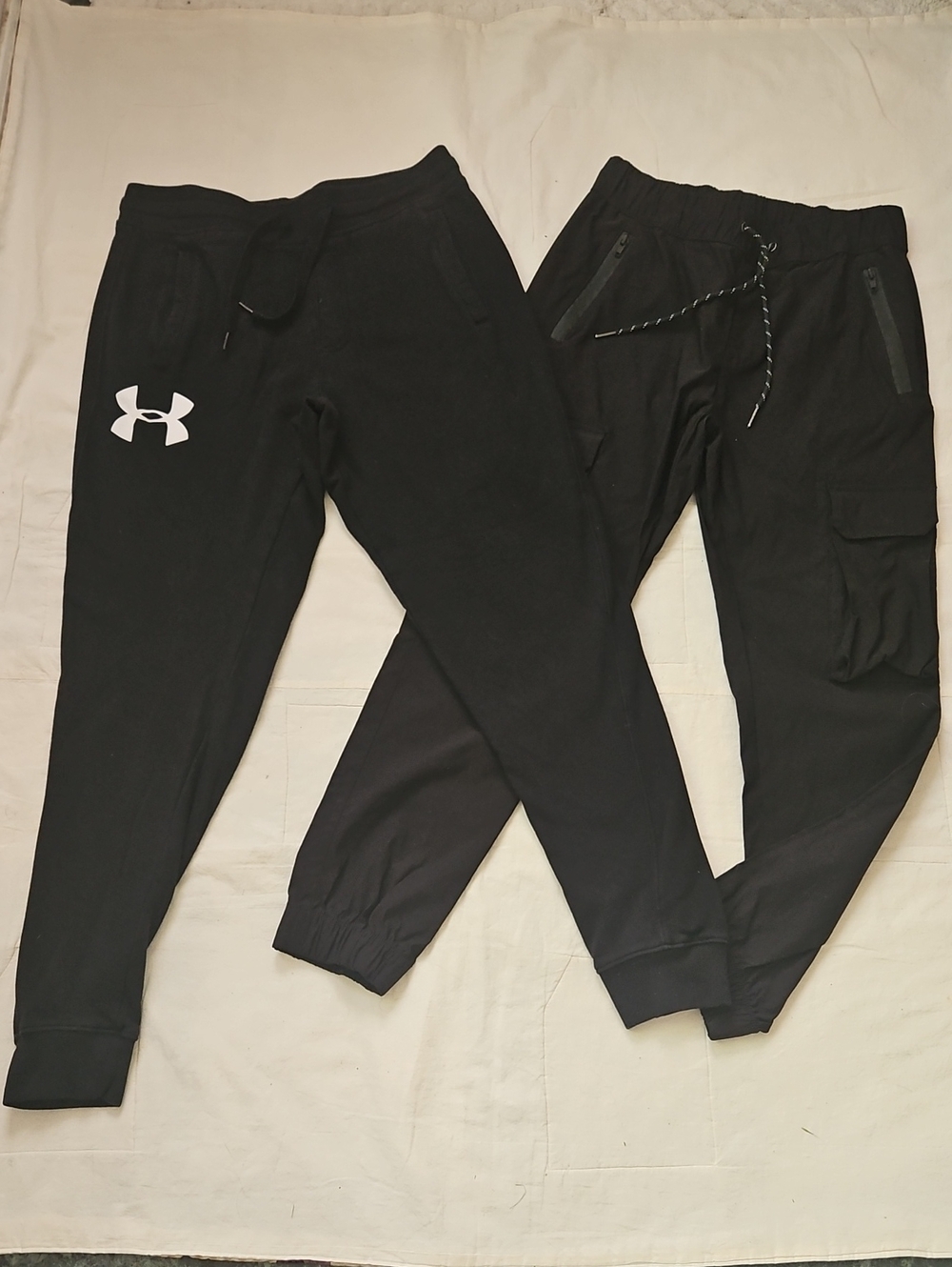 Under Armour And Ring Of Fire Black Jogger Pants Mens Size M
